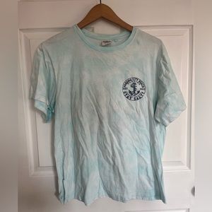 panama city teal tie-dye comfy tshirt